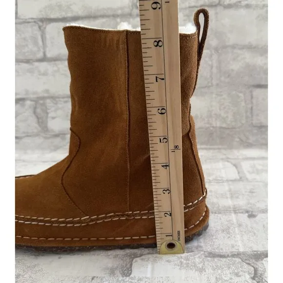 New Birkenstock Women Lahti Genuine Shearling Boot Sz 38 (7.5) Runs Small