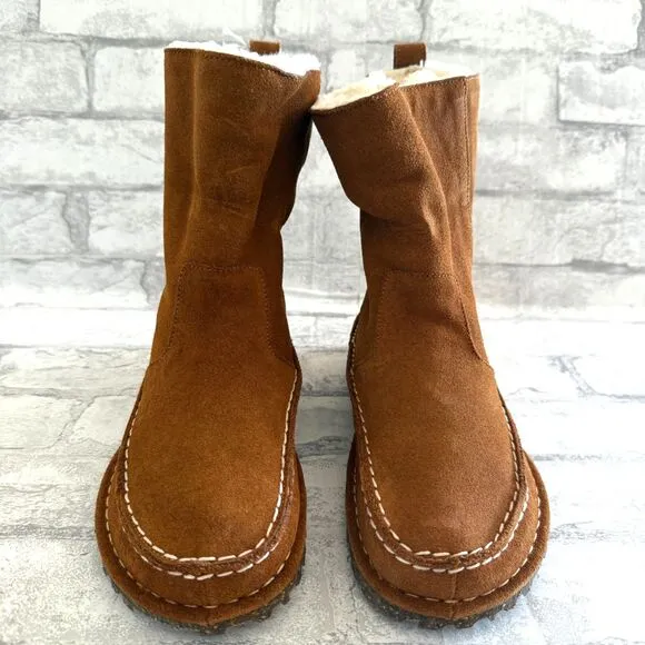 New Birkenstock Women Lahti Genuine Shearling Boot Sz 38 (7.5) Runs Small
