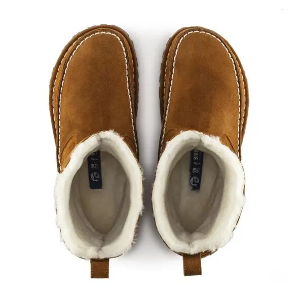 New Birkenstock Women Lahti Genuine Shearling Boot Sz 38 (7.5) Runs Small