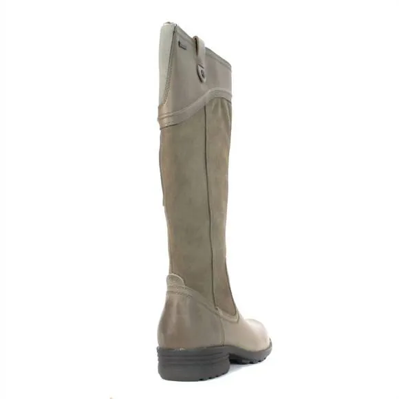 NEW COBB HILL women's brunswick tall boots - medium / wide in grey
