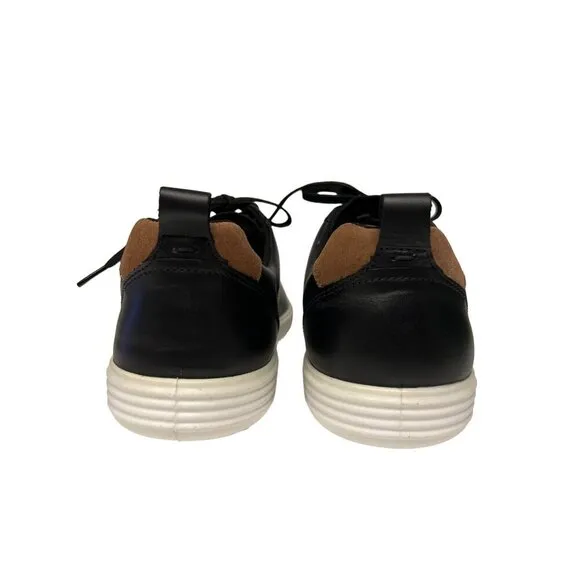 NEW! Cole Haan Grand Cross Court Sneakers Black Tan Leather Shoes Men's Size 12