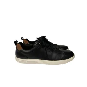 NEW! Cole Haan Grand Cross Court Sneakers Black Tan Leather Shoes Men's Size 12