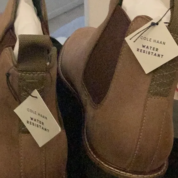 NEW Cole Haan Water Resistant Men Boots