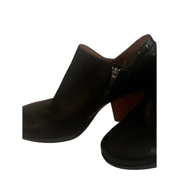 NEW Dansko Marcia Ankle Boots Clogs •Women 41/ 10• Leather Black Booties $189