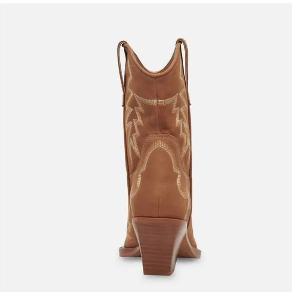 NEW DOLCE VITA women whiskey &amp; spice boots in whiskey tan