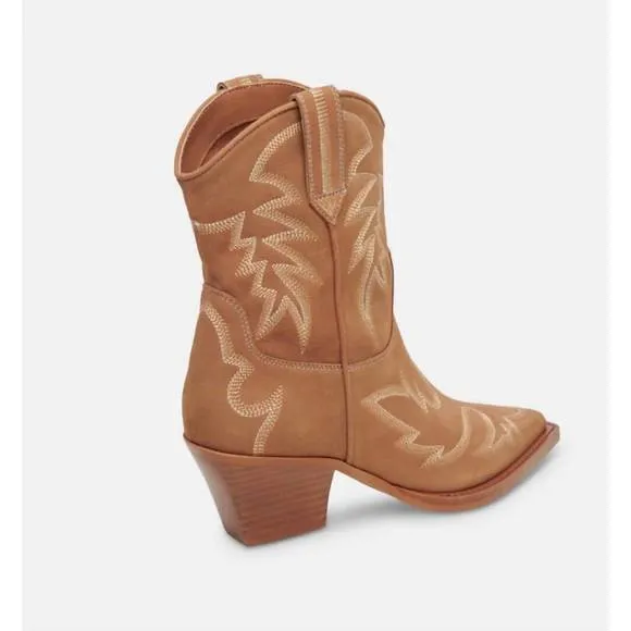 NEW DOLCE VITA women whiskey &amp; spice boots in whiskey tan
