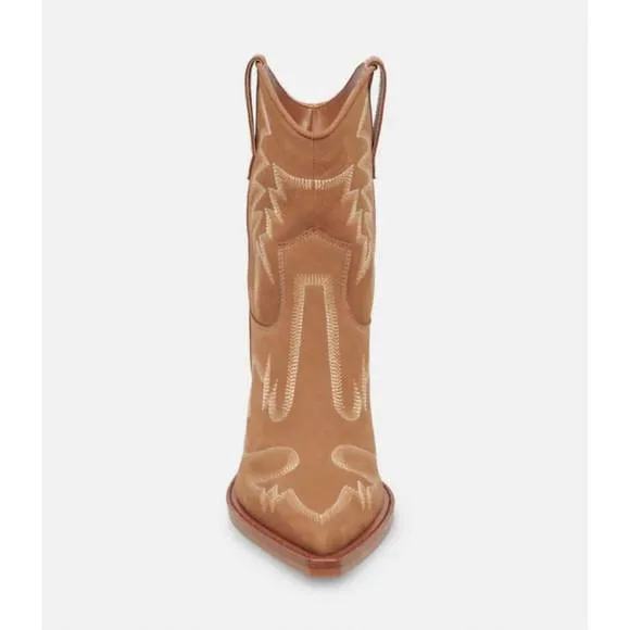 NEW DOLCE VITA women whiskey &amp; spice boots in whiskey tan