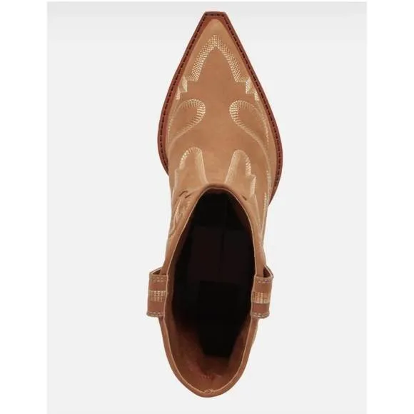 NEW DOLCE VITA women whiskey &amp; spice boots in whiskey tan