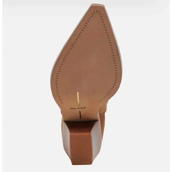 NEW DOLCE VITA women whiskey &amp; spice boots in whiskey tan