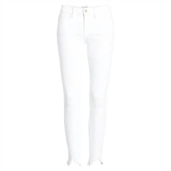 NEW FRAME le high skinny jean in blanc