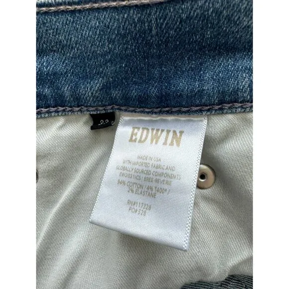New ~ Free People ~ EDWIN ~ Women's Reverie Bree Jeans Size 33