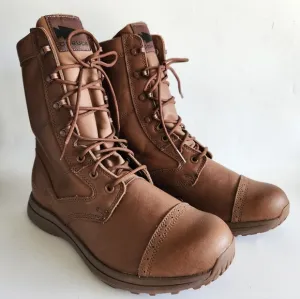 New GORUCK  Heritage Jump Boots Brown Leather High Top Combat Outdoor Size 8.5