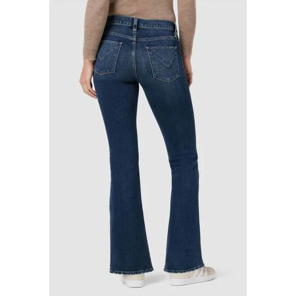 NEW HUDSON nico mid-rise bootcut barefoot jean in message