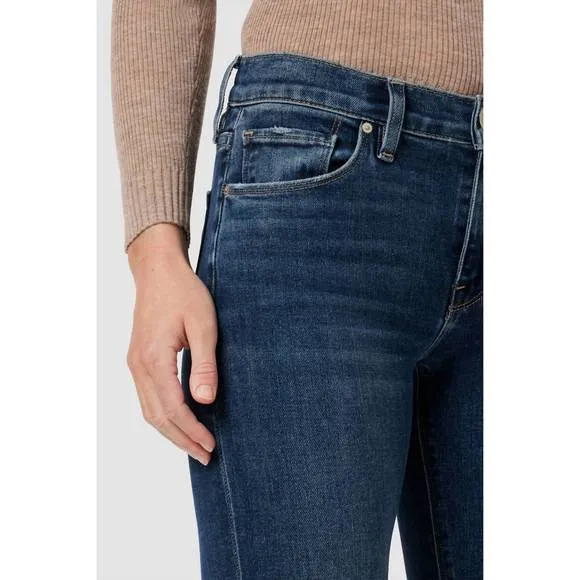NEW HUDSON nico mid-rise bootcut barefoot jean in message