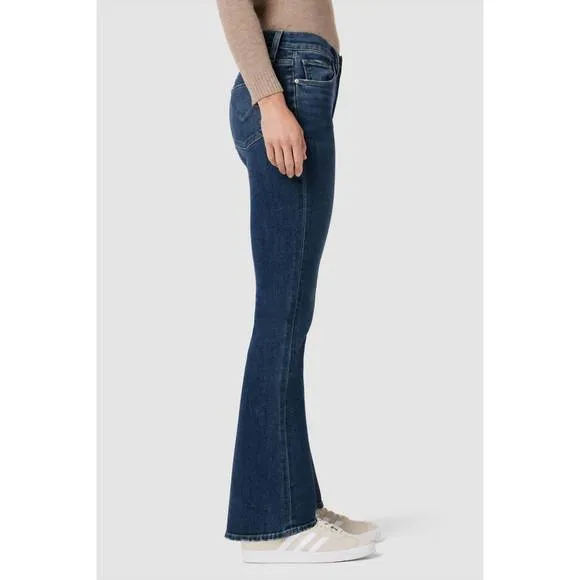 NEW HUDSON nico mid-rise bootcut barefoot jean in message