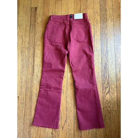 New Johnny Was Marseille Baby Boot Jeans JW1011CN8 Size 26 Cranberry