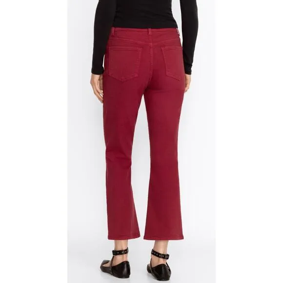 New Johnny Was Marseille Baby Boot Jeans JW1011CN8 Size 26 Cranberry