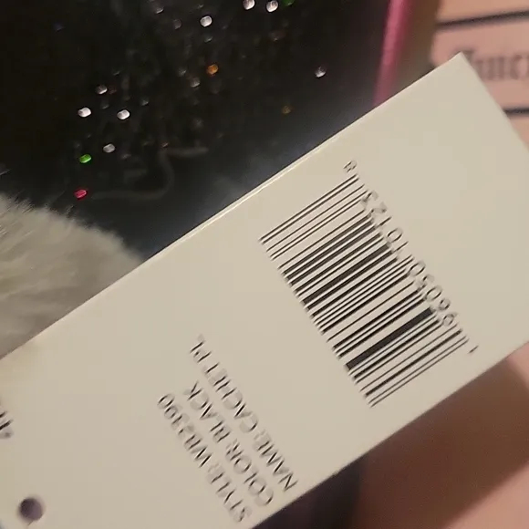 NEW! JUICY COUTURE Glitter Fur Top Boots Big Girls 4.