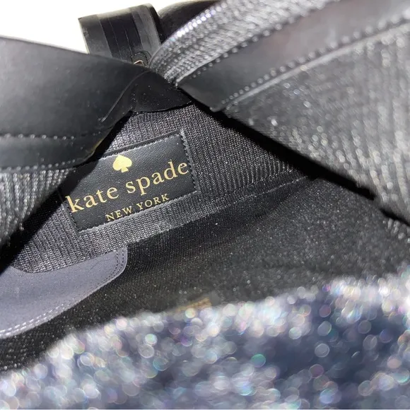 NEW Kate spade Bailee black leather faux fur booties 6