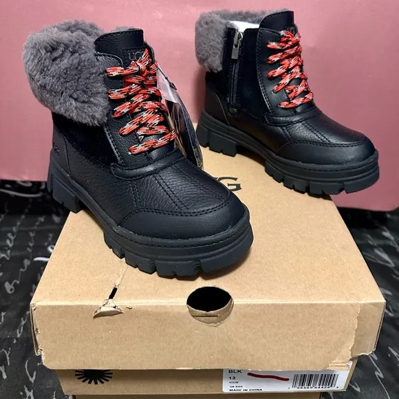 New Kids Ashton Addie Black Boots