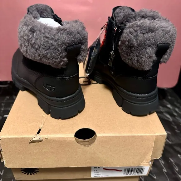 New Kids Ashton Addie Black Boots