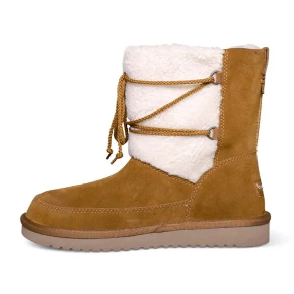 New KOOLABURRA BY UGG Chestnut Brown Size 8 Boots “Michon Short”