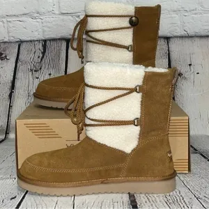 New KOOLABURRA BY UGG Chestnut Brown Size 8 Boots “Michon Short”