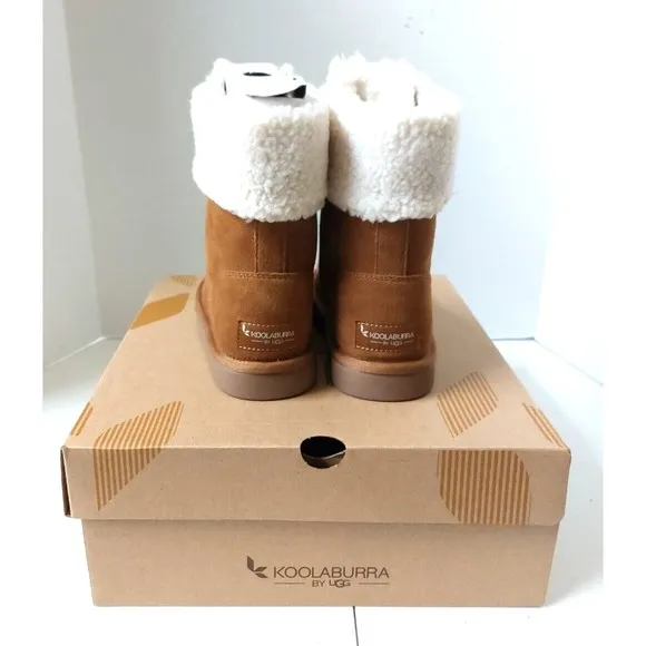 NEW Koolaburra By UGG K Lytta Short Winter Shoes 1121540K Girls Size 12