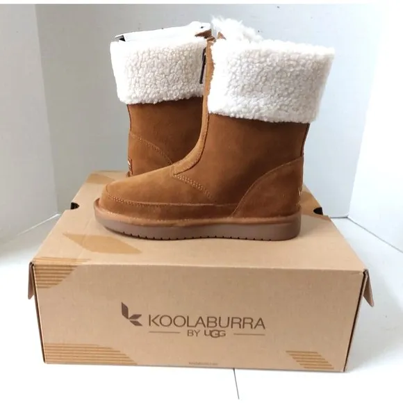 NEW Koolaburra By UGG K Lytta Short Winter Shoes 1121540K Girls Size 12