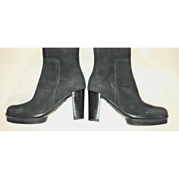 NEW LA CANADIENNE City Dry Suede Waterproof Boots SIZE 5