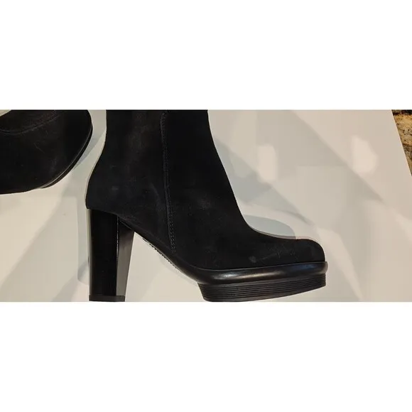 NEW LA CANADIENNE City Dry Suede Waterproof Boots SIZE 5