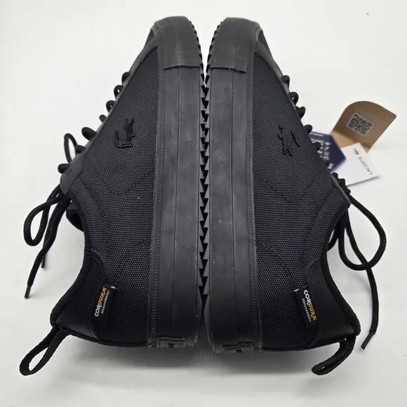 New Lacoste Powercourt Winter SMA Mens sz US 9 EU 42 black Sneakers Shoes