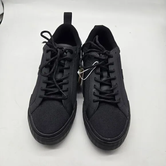 New Lacoste Powercourt Winter SMA Mens sz US 9 EU 42 black Sneakers Shoes