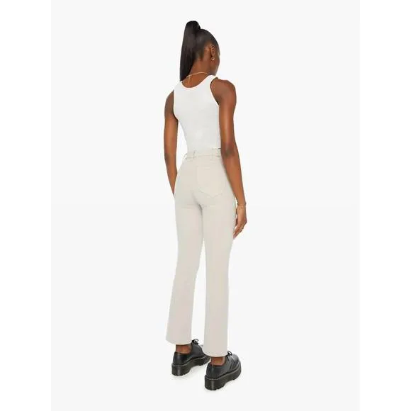 NEW MOTHER the hustler jeans in feather grey