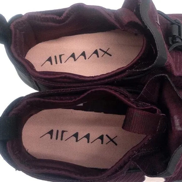 NEW NIKE AIR MAX DIA WINTER SLIP-ON SNEAKERS TRAINER WOMEN SHOES MAROON