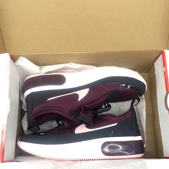 NEW NIKE AIR MAX DIA WINTER SLIP-ON SNEAKERS TRAINER WOMEN SHOES MAROON