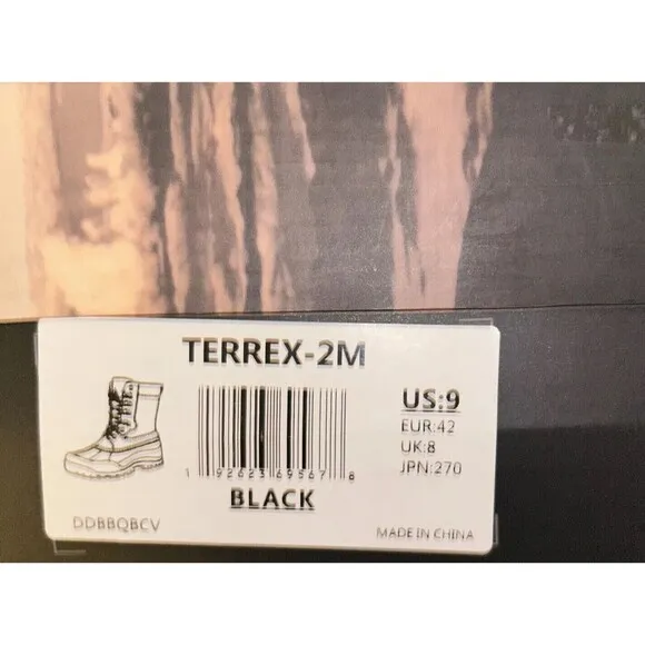 NEW Nortiv 8 Men's Insulated High-Top Waterproof Snow Boots Terre 2M Size 9