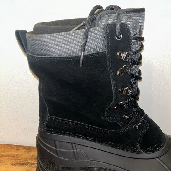 NEW Nortiv 8 Men's Insulated High-Top Waterproof Snow Boots Terre 2M Size 9