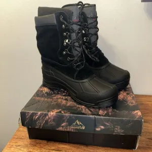 NEW Nortiv 8 Men's Insulated High-Top Waterproof Snow Boots Terre 2M Size 9