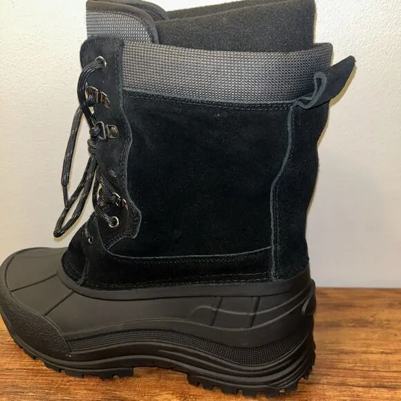 NEW Nortiv 8 Men's Insulated High-Top Waterproof Snow Boots Terre 2M Size 9