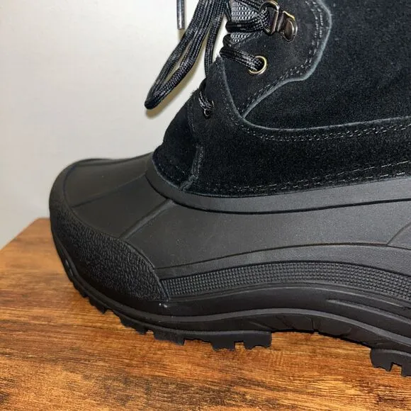 NEW Nortiv 8 Men's Insulated High-Top Waterproof Snow Boots Terre 2M Size 9
