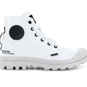 NEW Palladium Unisex Star White Pampa Hi Htg Supply Boots Size M10 W11.5