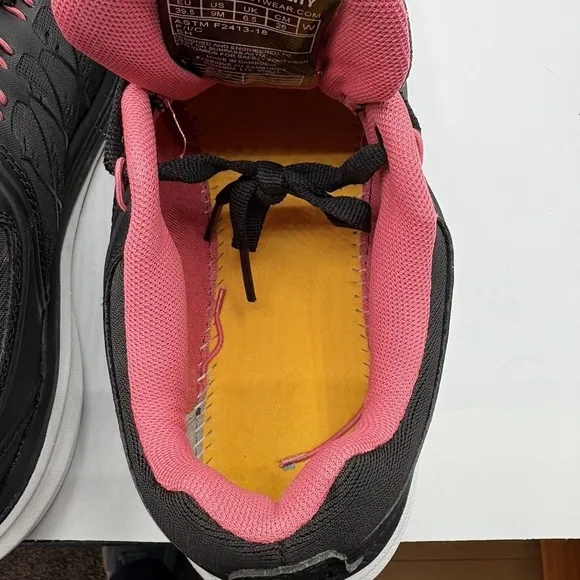 New Puma Safety Stepper 2.0 Women's 6 Low Black Purple Work Shoe Sneakers