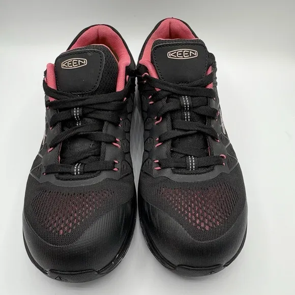 New Puma Safety Stepper 2.0 Women's 6 Low Black Purple Work Shoe Sneakers