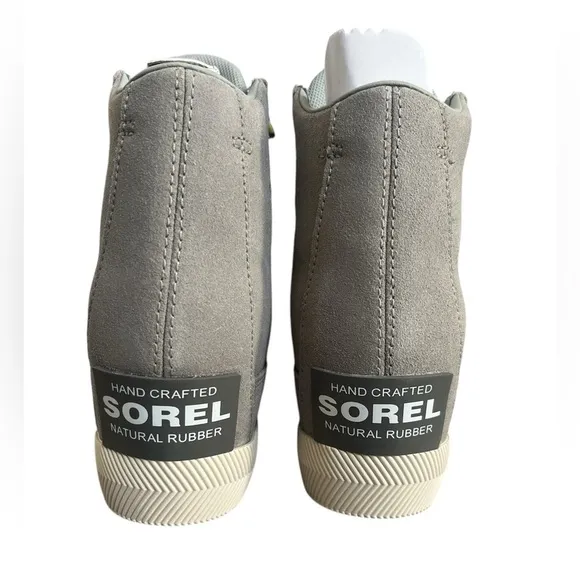 NEW SOREL Women's Out N About Wedge Boot Gray Size 8