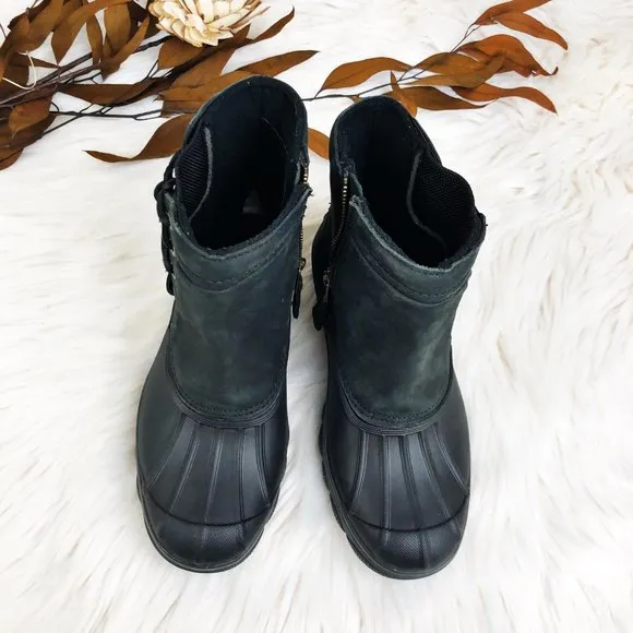 NEW Sperry Saltwater Wedge Spray Duck Boots