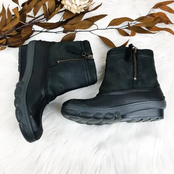 NEW Sperry Saltwater Wedge Spray Duck Boots