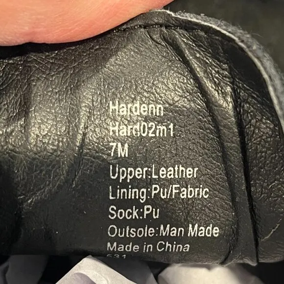 NEW Steve Madden Hardenn Men's Black Suede Leather Lace-Up Chukka Ankle Boots