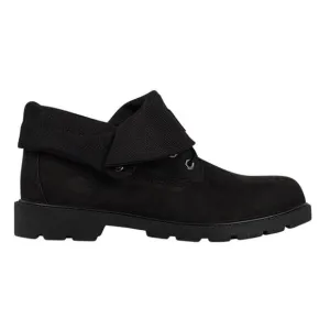 NEW TIMBERLAND Black Roll Top Boots Little Kids Style Size 1.5 Youth