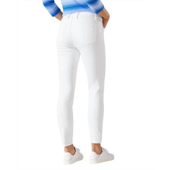 NEW TOMMY BAHAMA high rise fitted jeans in white